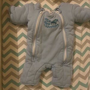 Baby Magic Sleepsuit in Soft Blue